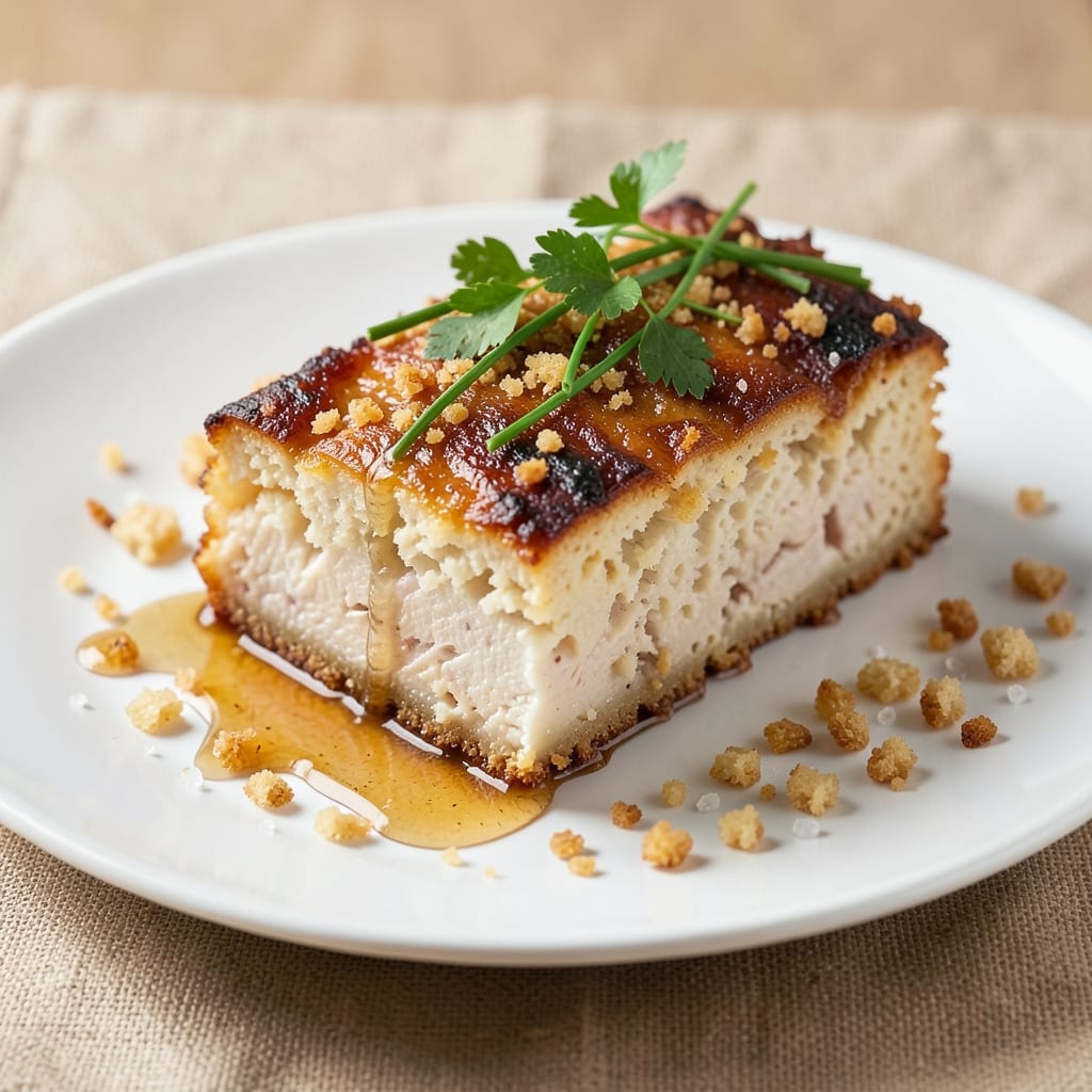 Baked Chicken Cake Recipe: Golden Crust, Juicy Chicken Bites