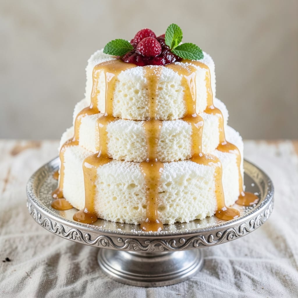 Angel Food Cake Dessert Recipe: Ethereal Height With No Egg Yolks