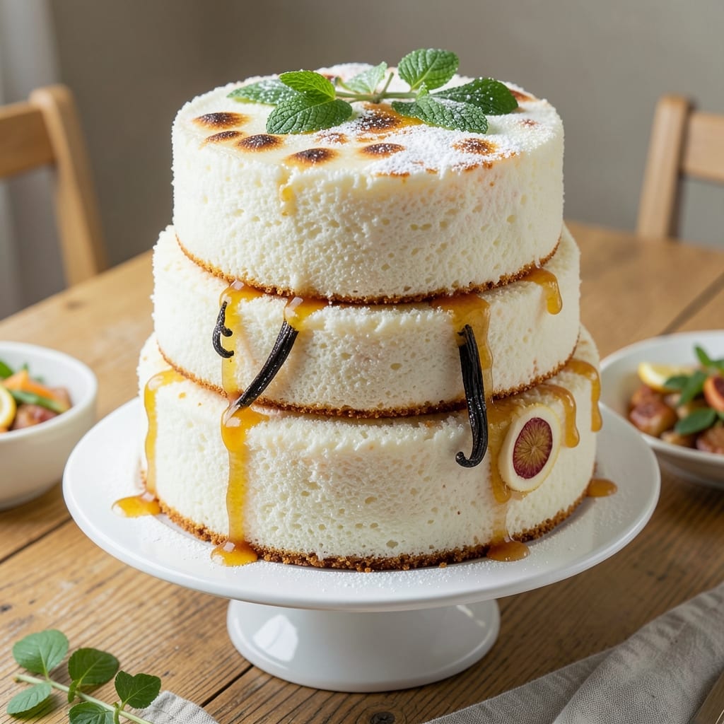 Angel Food Pound Cake Recipe: Light-as-Air Layers With Vanilla Bean Swirls