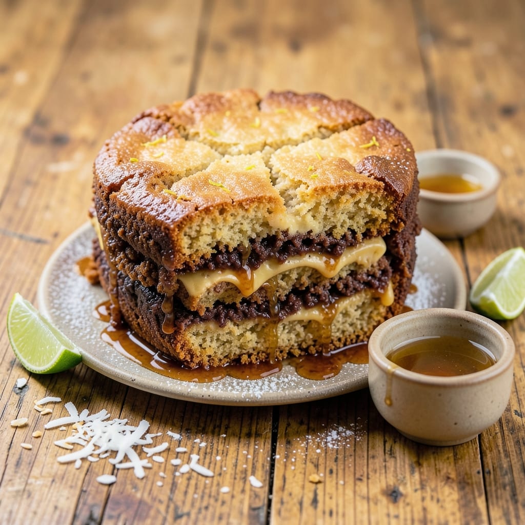 Bajan Rock Cake Recipe: Spiced Rum-Infused Layers With Golden Crunch