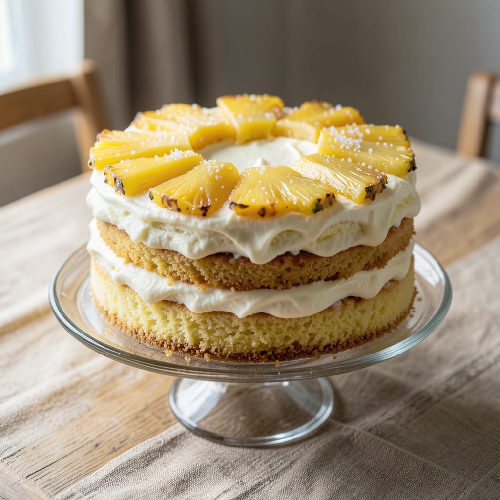Ananas Cake Recipe: Tropical Rum Swirl With Caramelized Pineapple Magic