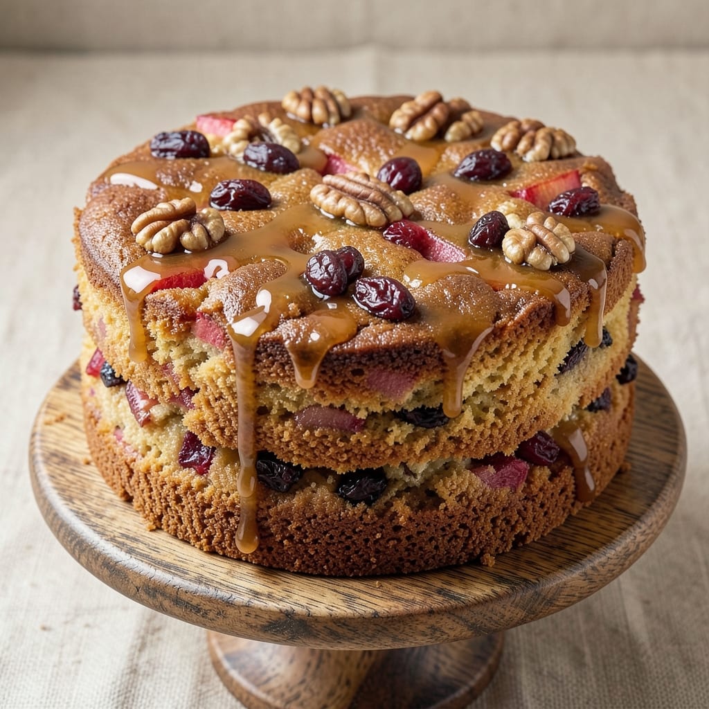 Apple Cake With Walnuts And Raisins Recipe: Warm Spice and Nutty Crunch in Every Slice