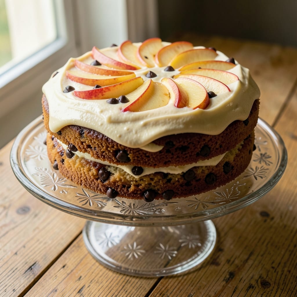 Apple Chocolate Chip Cake Recipe: Warm Spice and Melty Chocolate Layers