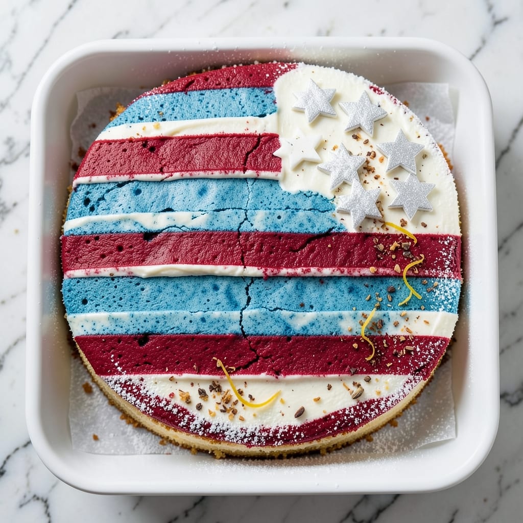 American Flag Sheet Cake Recipe: Patriotic Layers With Vanilla Bean Swirls
