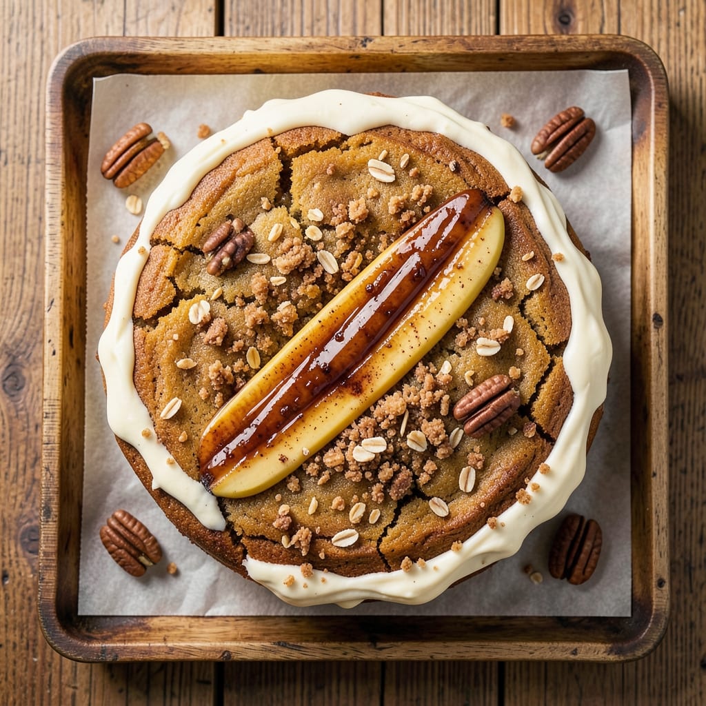 Banana Cake Tray Bake Recipe: One-Pan Wonder With Caramelized Banana Streaks