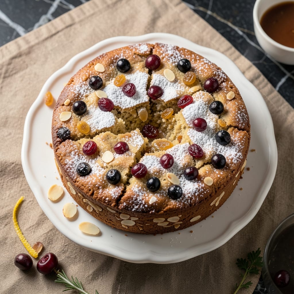 Almond Fruit Cake Recipe: Nutty Depth and Moisture Locked Forever