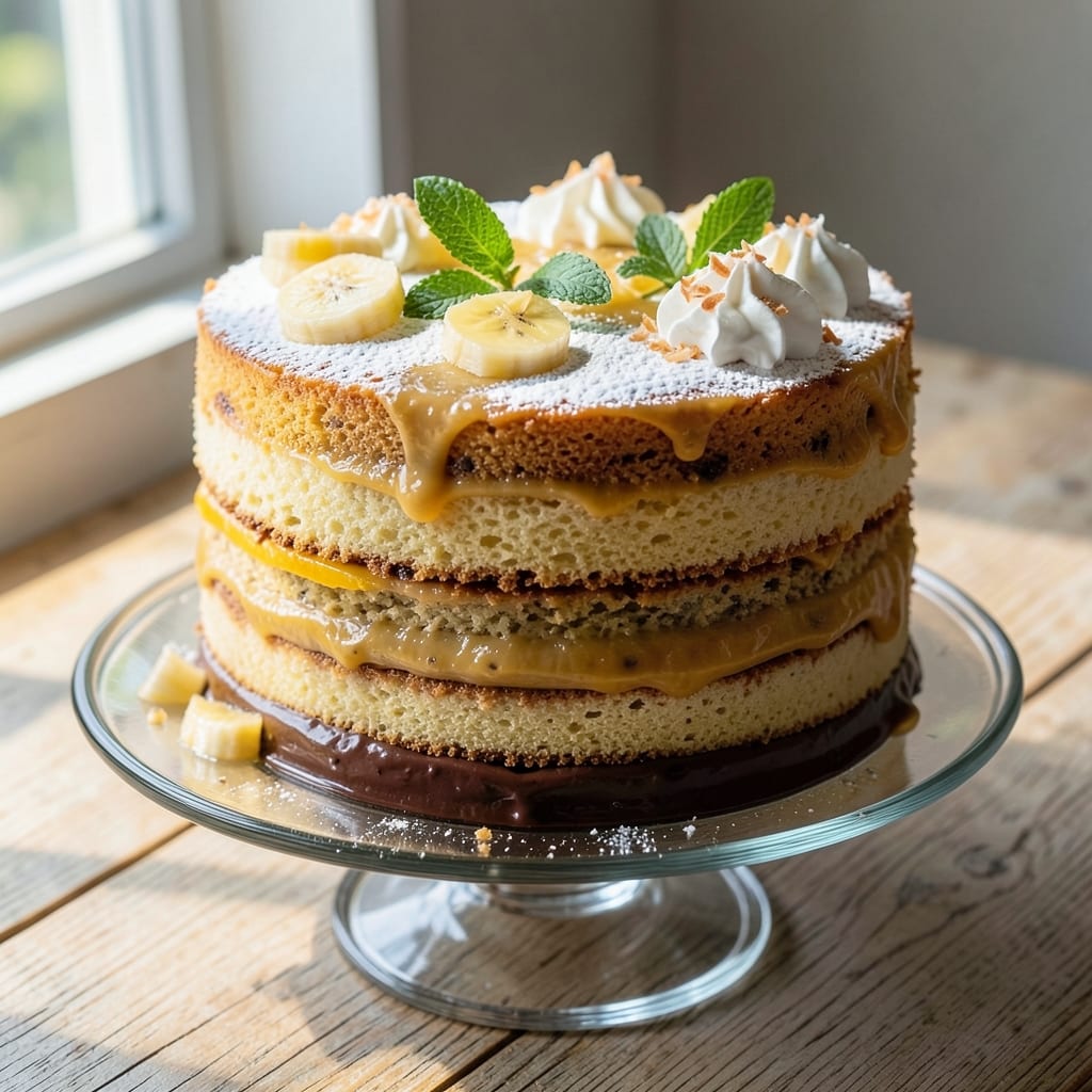 Banana Chiffon Cake Recipe Singapore: Light-as-Air Layers With Spiced Rum Swirl