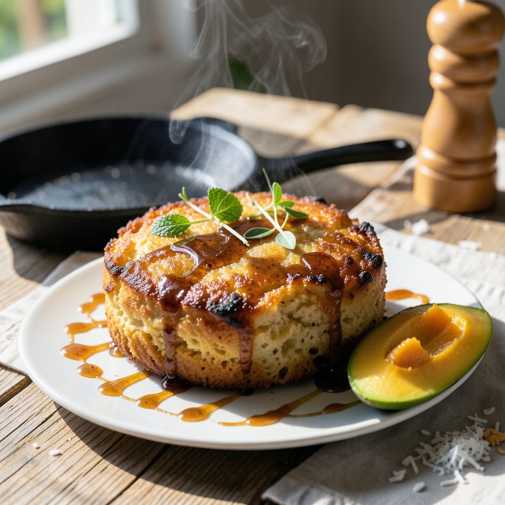 Bahamian Pan Fried Johnny Cake Recipe: Golden Crust and Spiced Rum Infusion Magic