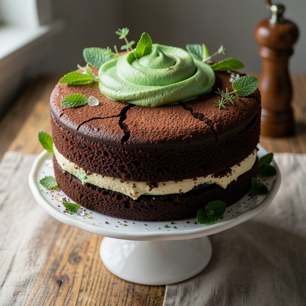 Andes Mint Chocolate Cake Recipe: Cooling Peppermint Frosting Fusion