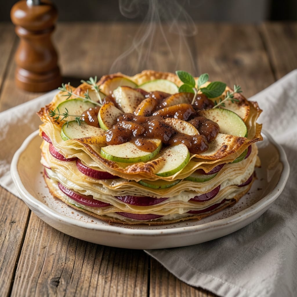Apple Phyllo Crinkle Cake Recipe: Crispy Layers and Apple Filling in One Bite
