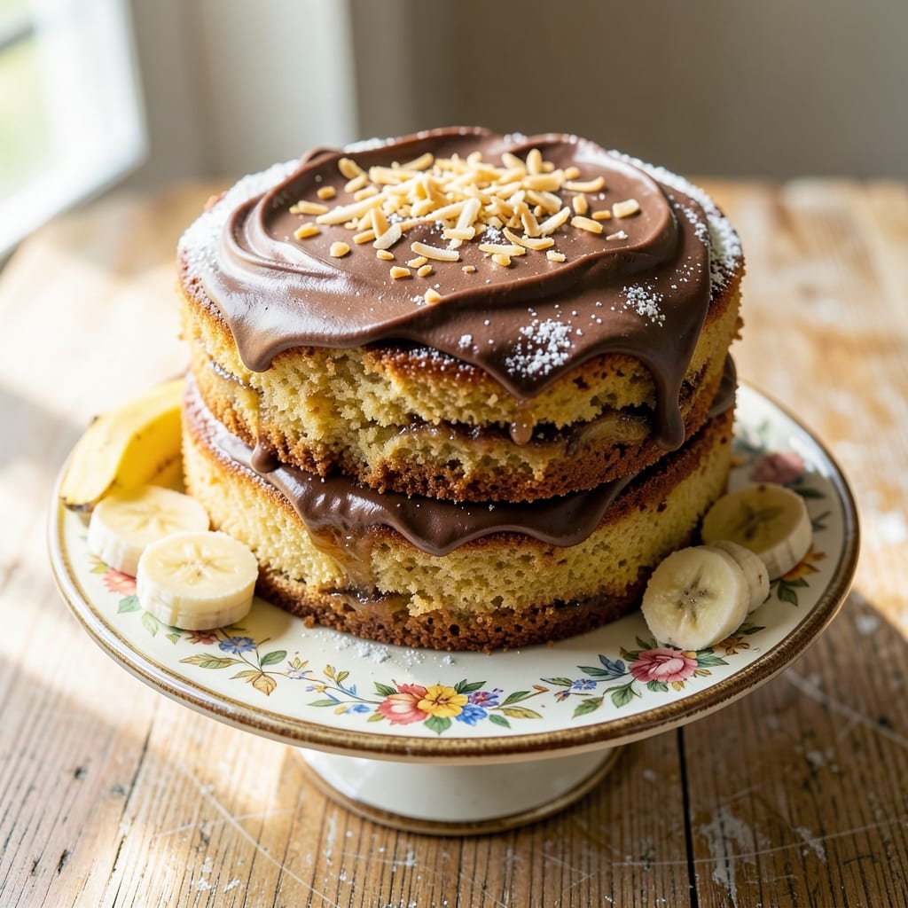 Natasha's Kitchen Banana Cake Recipe: Layered Spice and Caramelized Top Magic