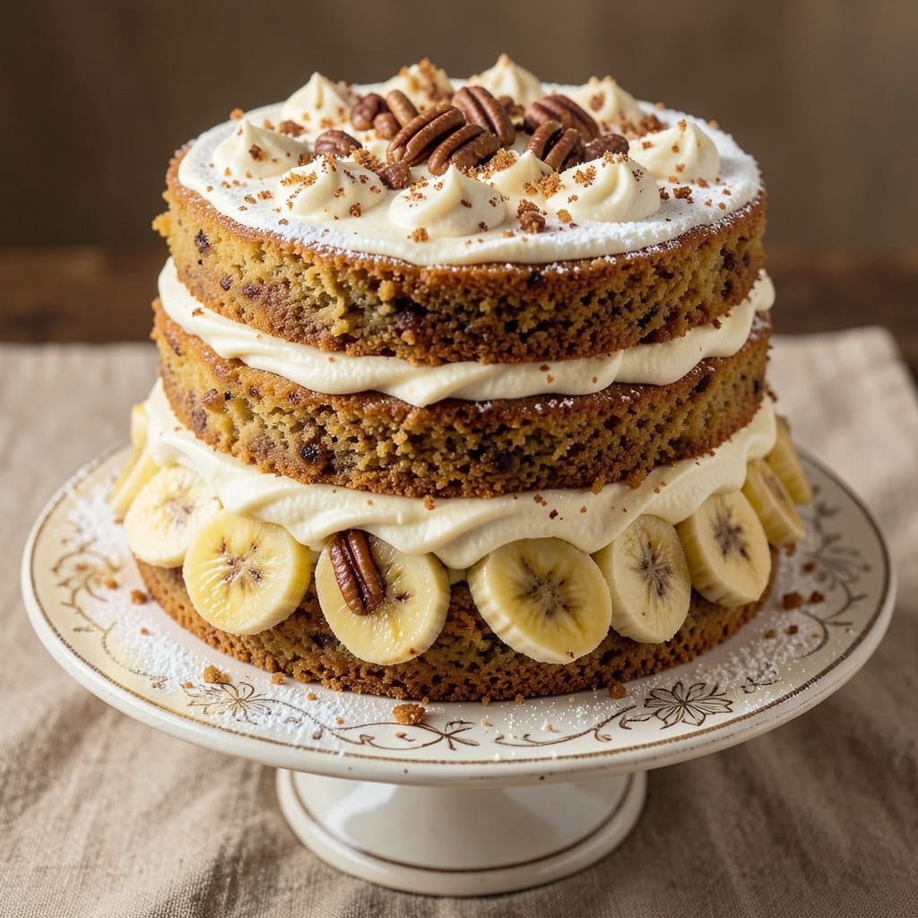 Banana Cake Recipe Without Lemon Juice: Warm Spice and Caramelized Banana Magic