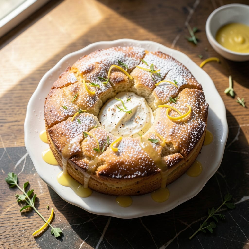 Baked Ricotta Cake Recipe: Silky Texture and Citrus-Kissed Brightness