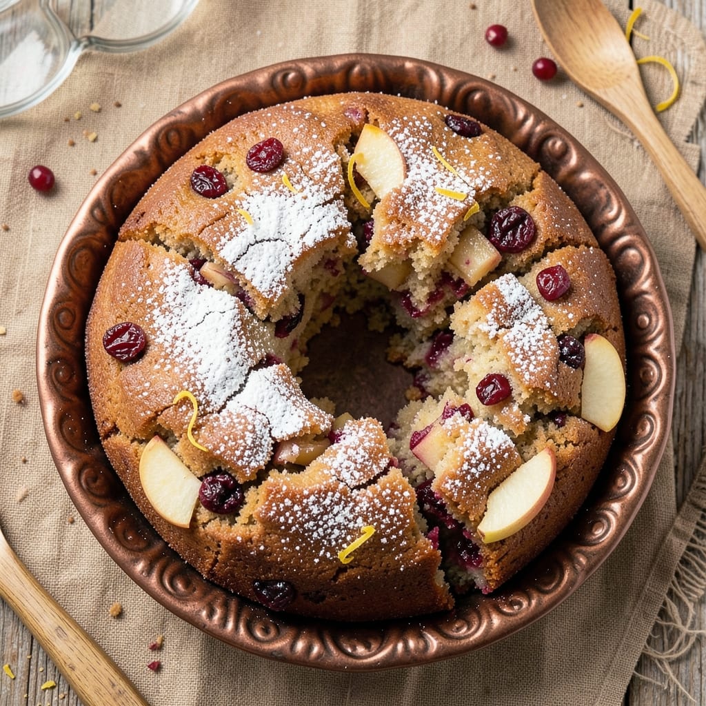Apple Cranberry Bundt Cake Recipe: Tart-Sweet Balance in One Bite