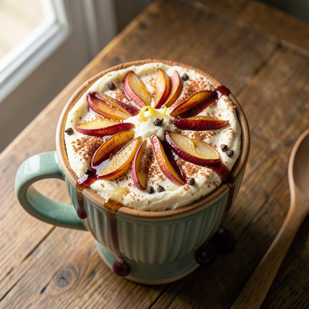 Apple Cinnamon Cottage Cheese Mug Cake Recipe: Warm Spice and Creamy Texture in 5 Minutes