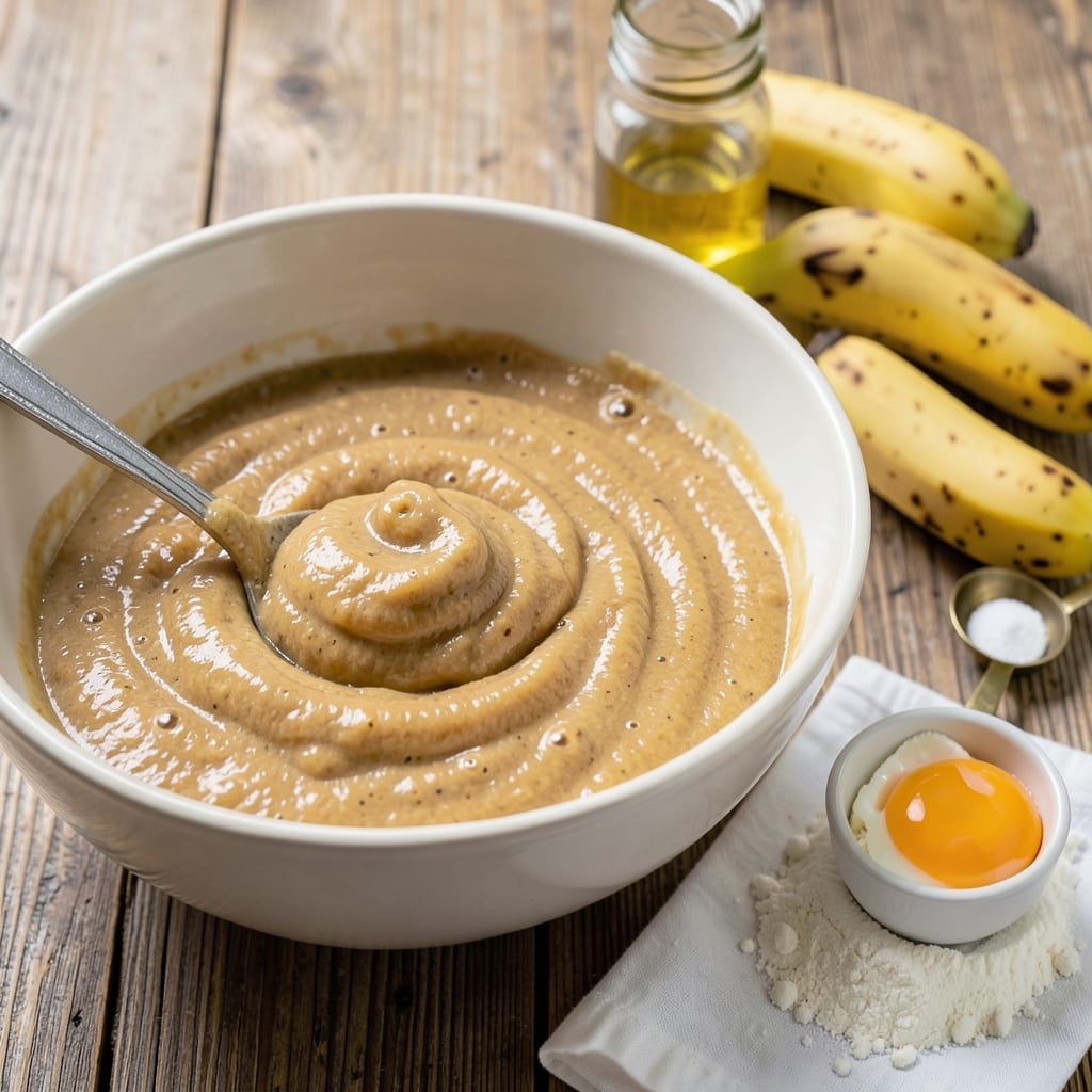 Banana Pancake Batter Recipe: Overripe Bananas Turn Into Silky, Hole-Free Fluff