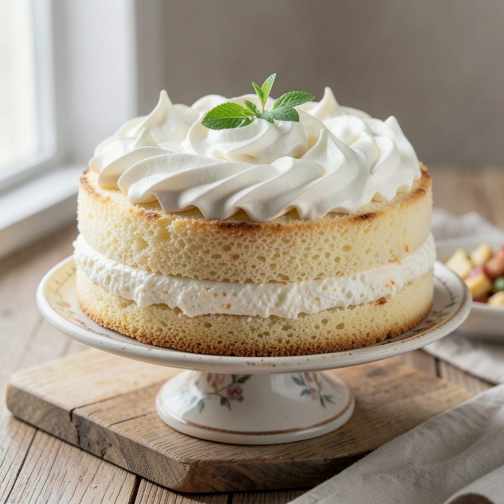 Angel Food Cake With Cool Whip Recipe: Light-as-Air Layers and Creamy Topping Fusion