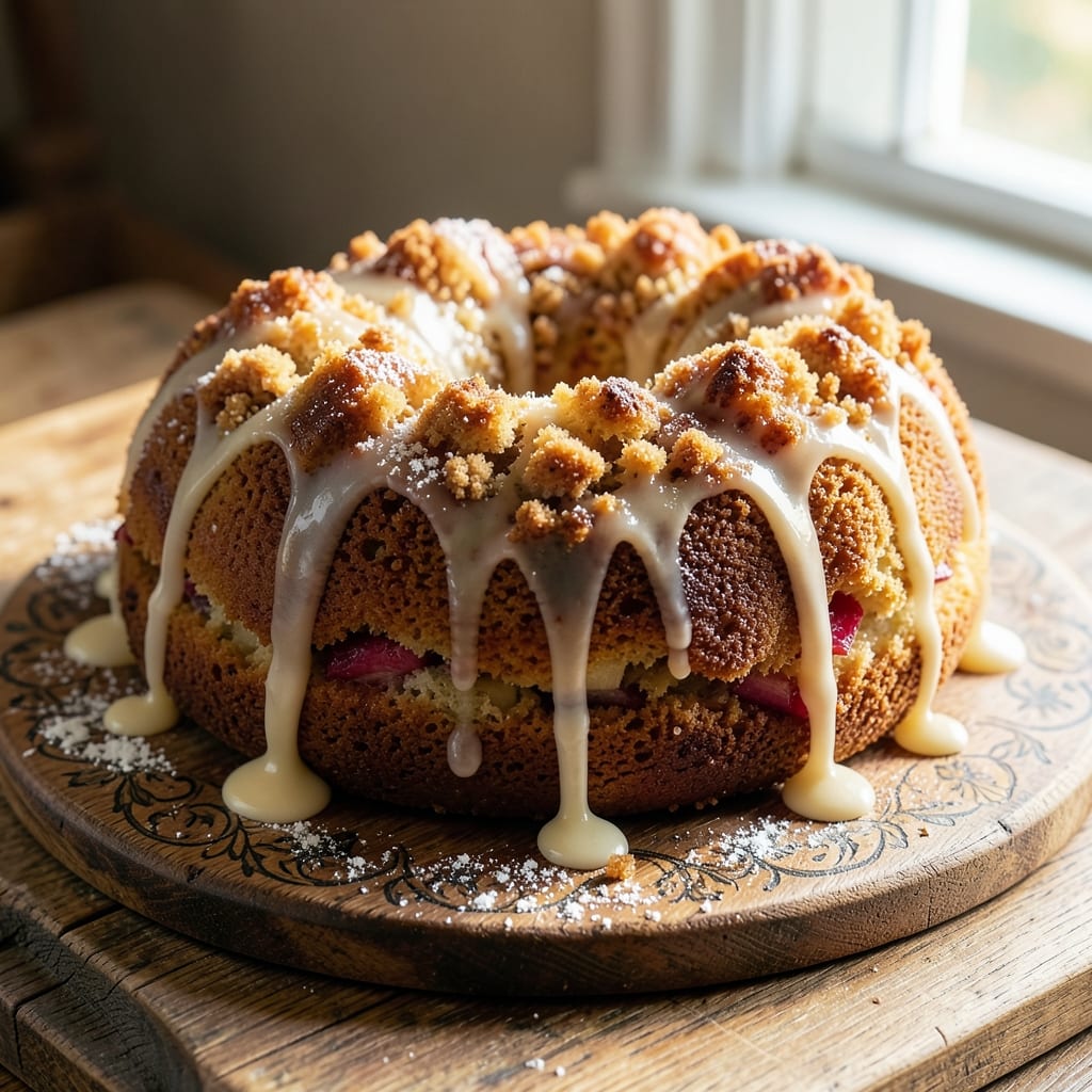 Apple Bundt Coffee Cake Recipe: Spiced Apple Layers with Caramelized Rum Streusel