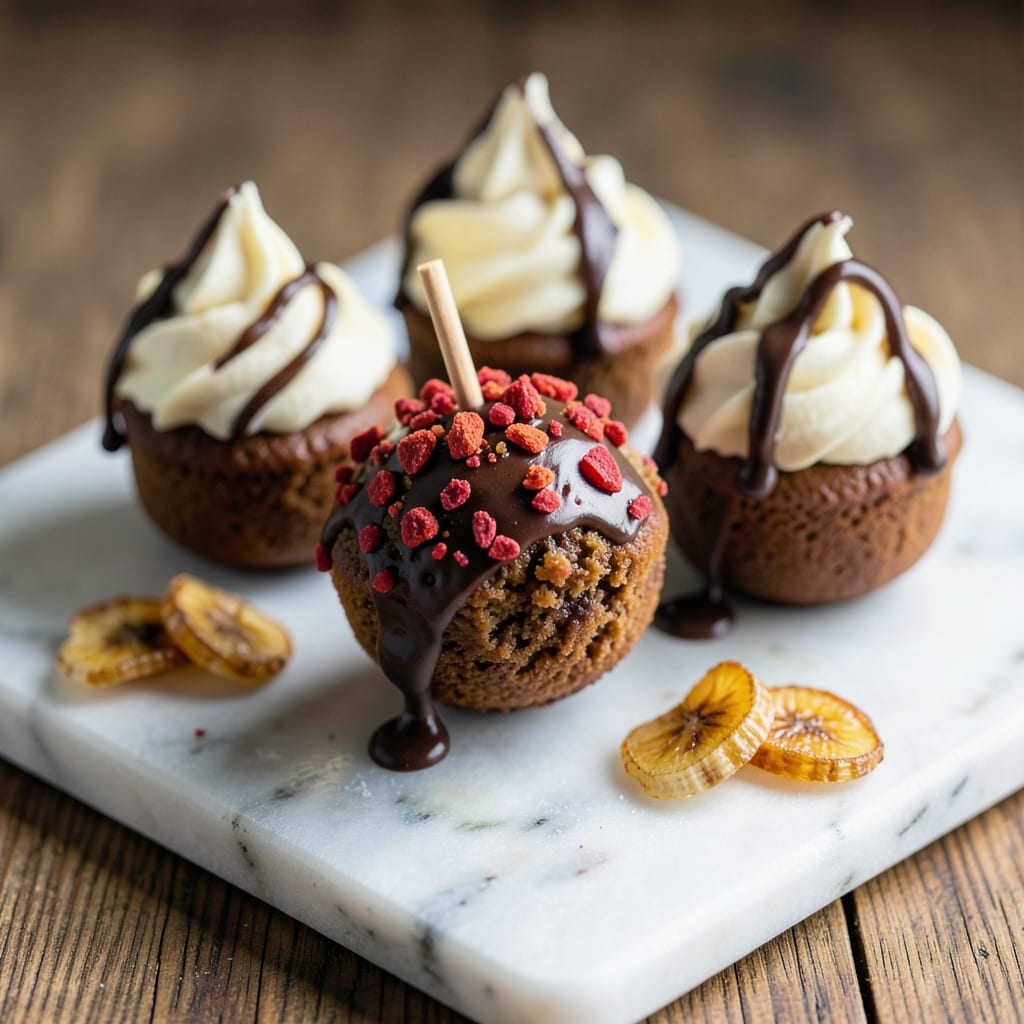 Banana Cake Pops Recipe: Crunchy Coating and Melty Centers