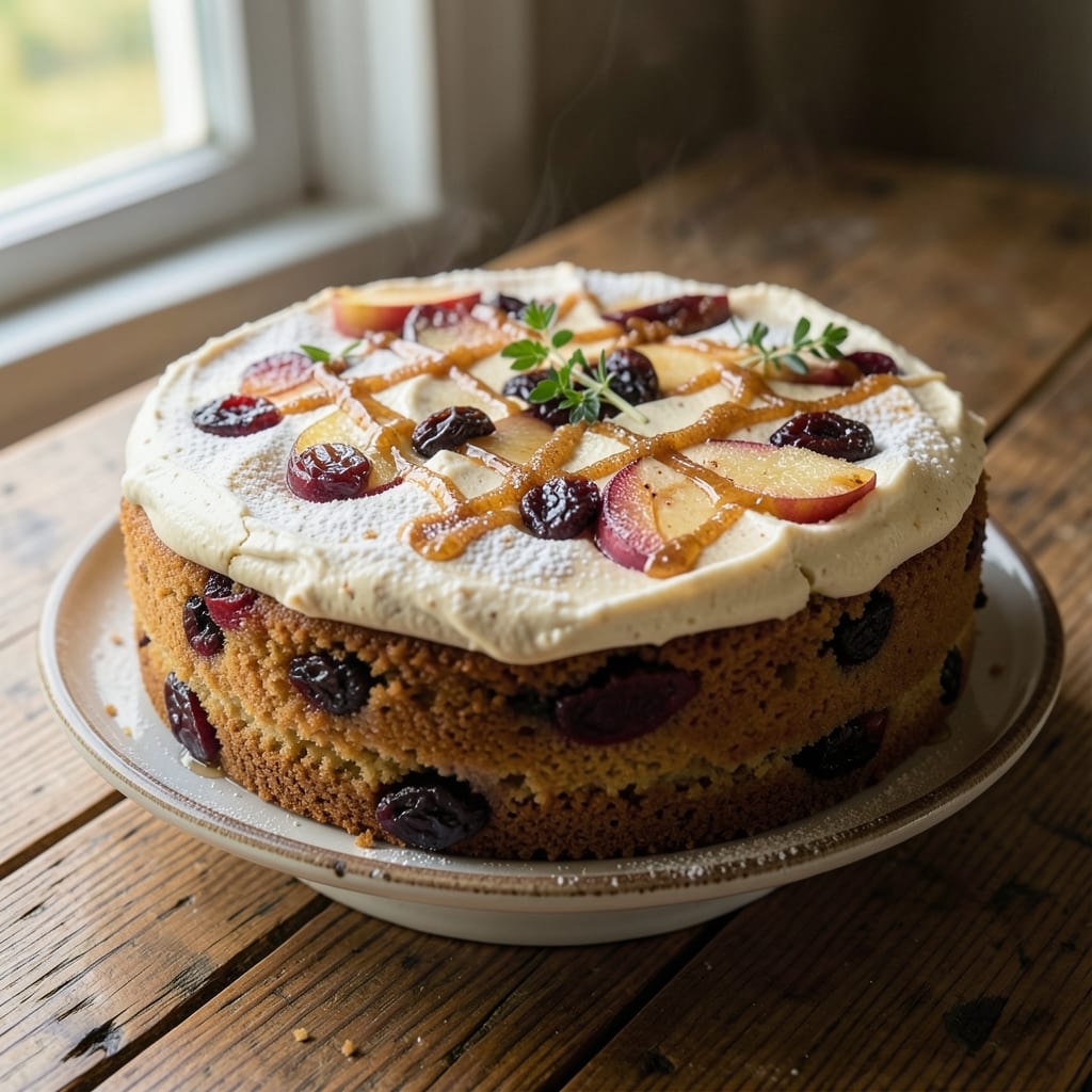 Apple Cinnamon Raisin Cake Recipe: Warm Spice and Buttery Streusel Crunch Top