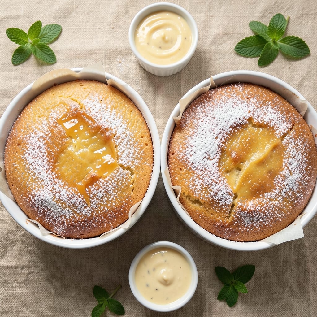Baked Custard Cake Recipe: Silky Smooth Layers With Vanilla Bean Infusion