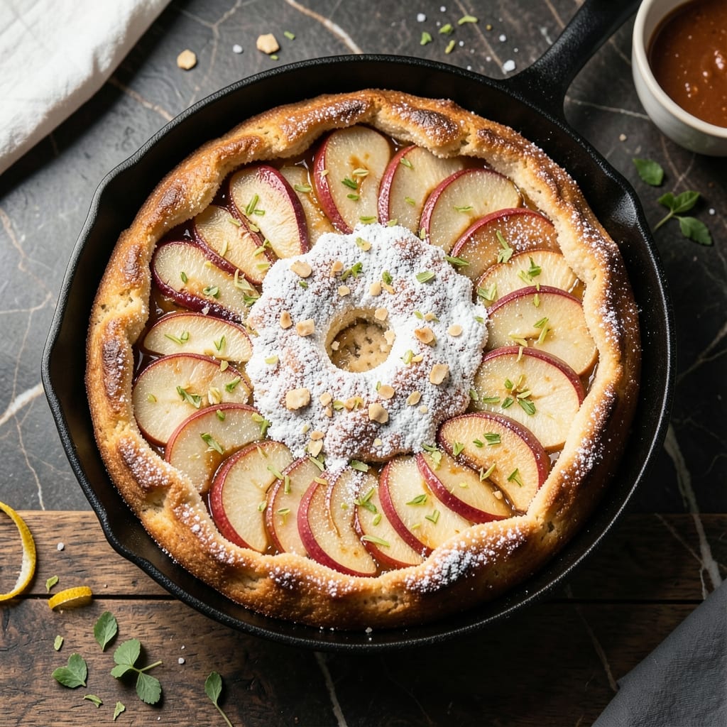 Apple Ginger Upside Down Cake Recipe: Caramelized Apples and Spicy Kick in One Bite