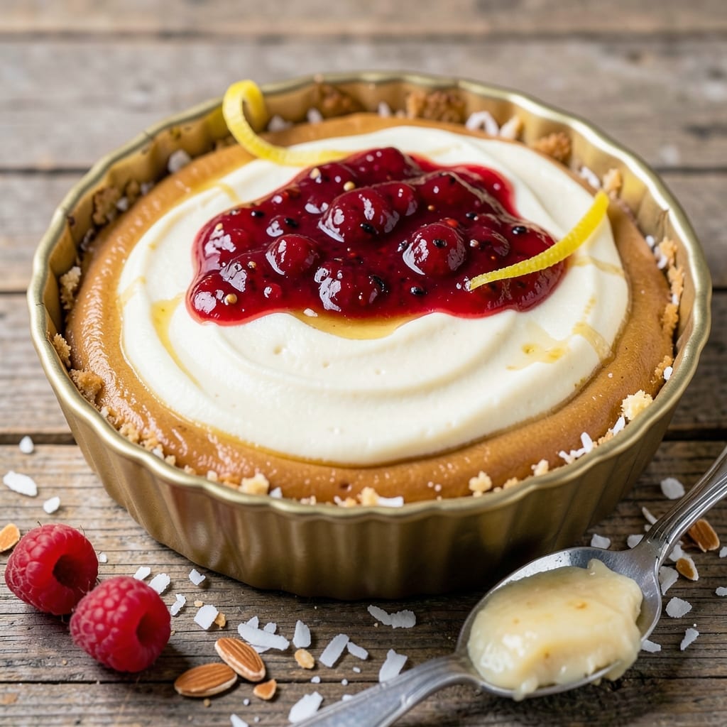 Baked Vegan Cheesecake Recipe: No-Crack Crumb Top Magic