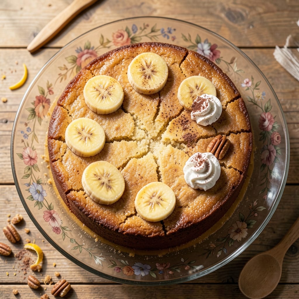 Banana Cake Recipe Using Plain Flour: Moist Layers with Caramelized Banana Magic