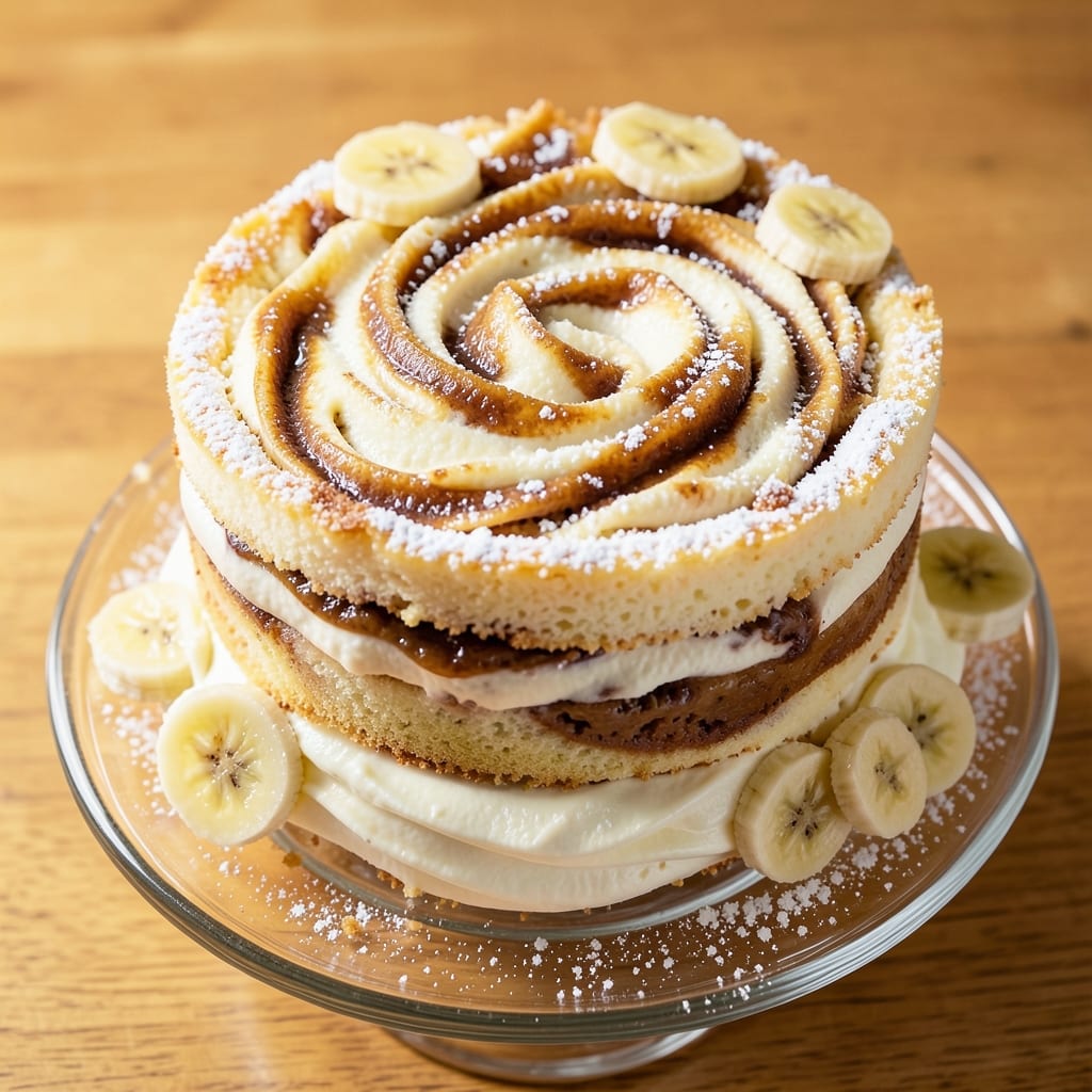 Banana Angel Food Cake Recipe: Light-as-Air Cloud With Banana Swirl Magic