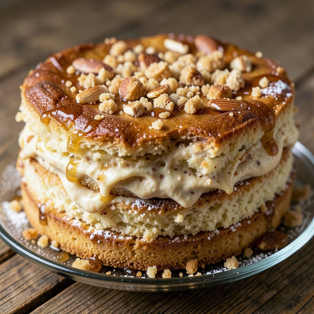 Almond Frangipane Cake Recipe: Nutty Buttercream Layers With Almond-Freeze Magic