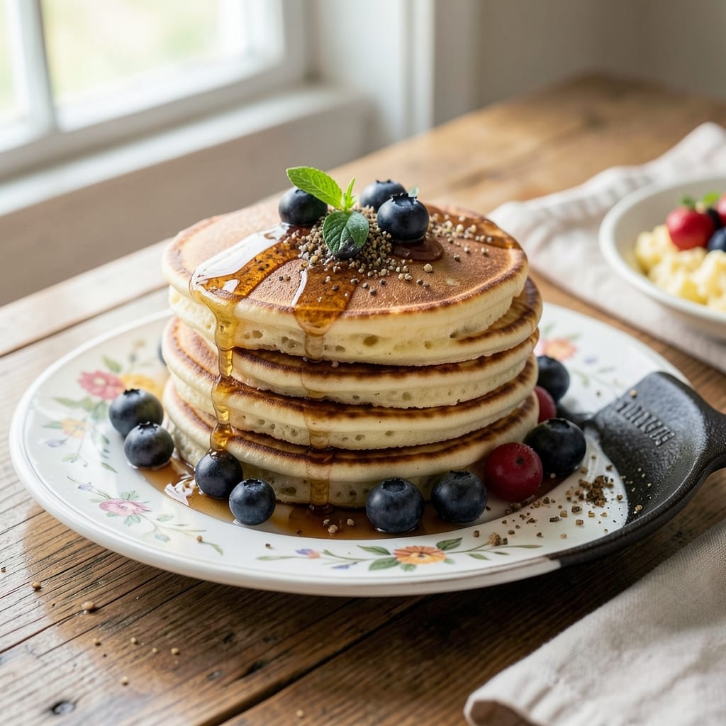 American Eggless Pancakes Recipe: Fluffy Stacks Without a Single Egg