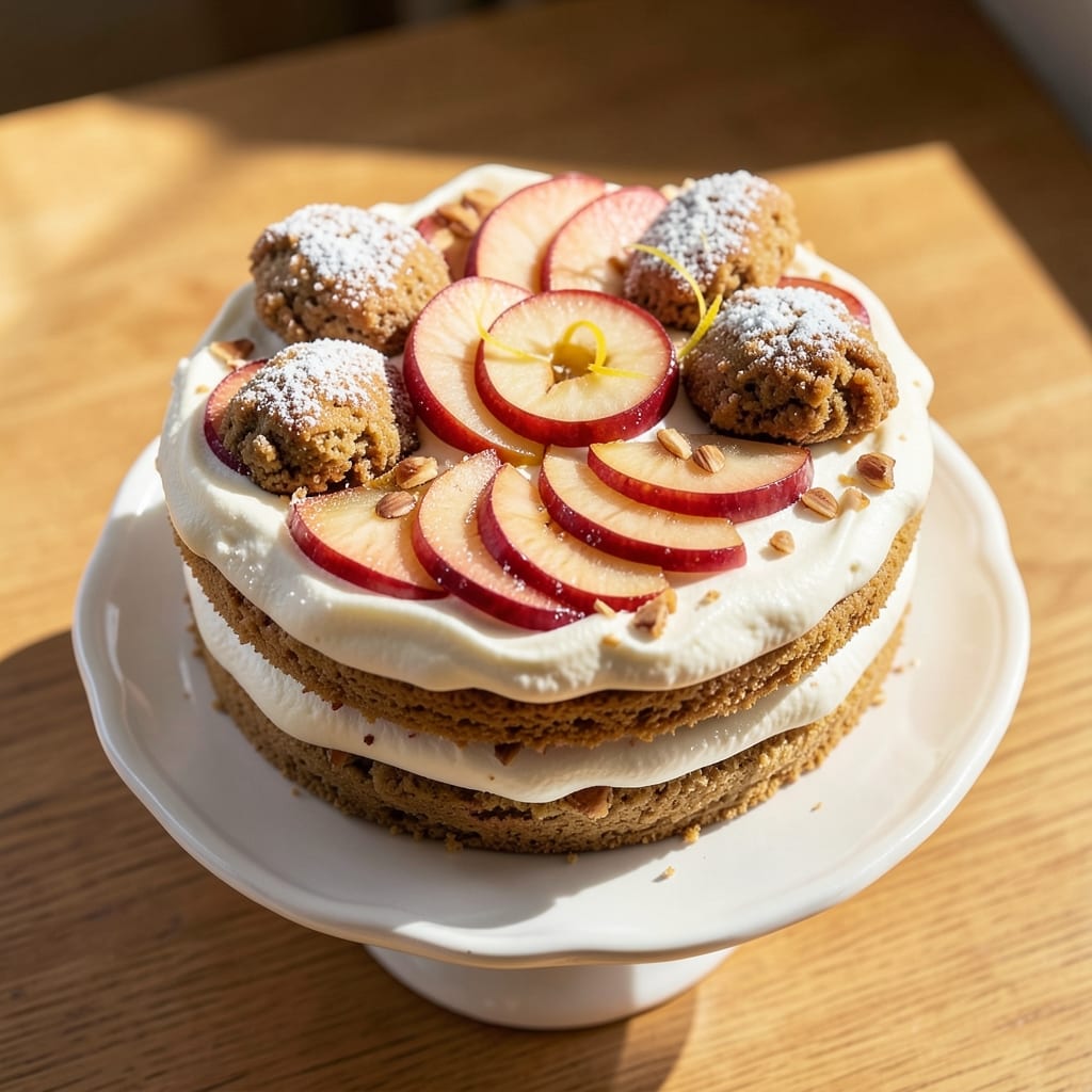Apple Macaroon Cake Recipe: Vanilla-Almond Cloud With Crunchy Top Magic