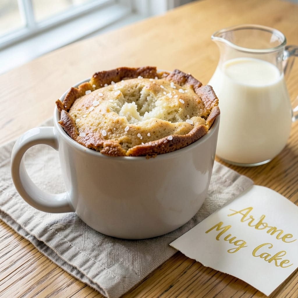 Arbonne Mug Cake Recipe: Single-Serve Decadence in 5 Minutes