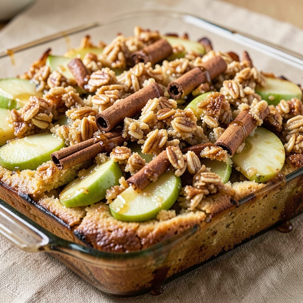 Apple Betty Recipe With Cake Mix: No-Bake Streusel Top That Shakes Together