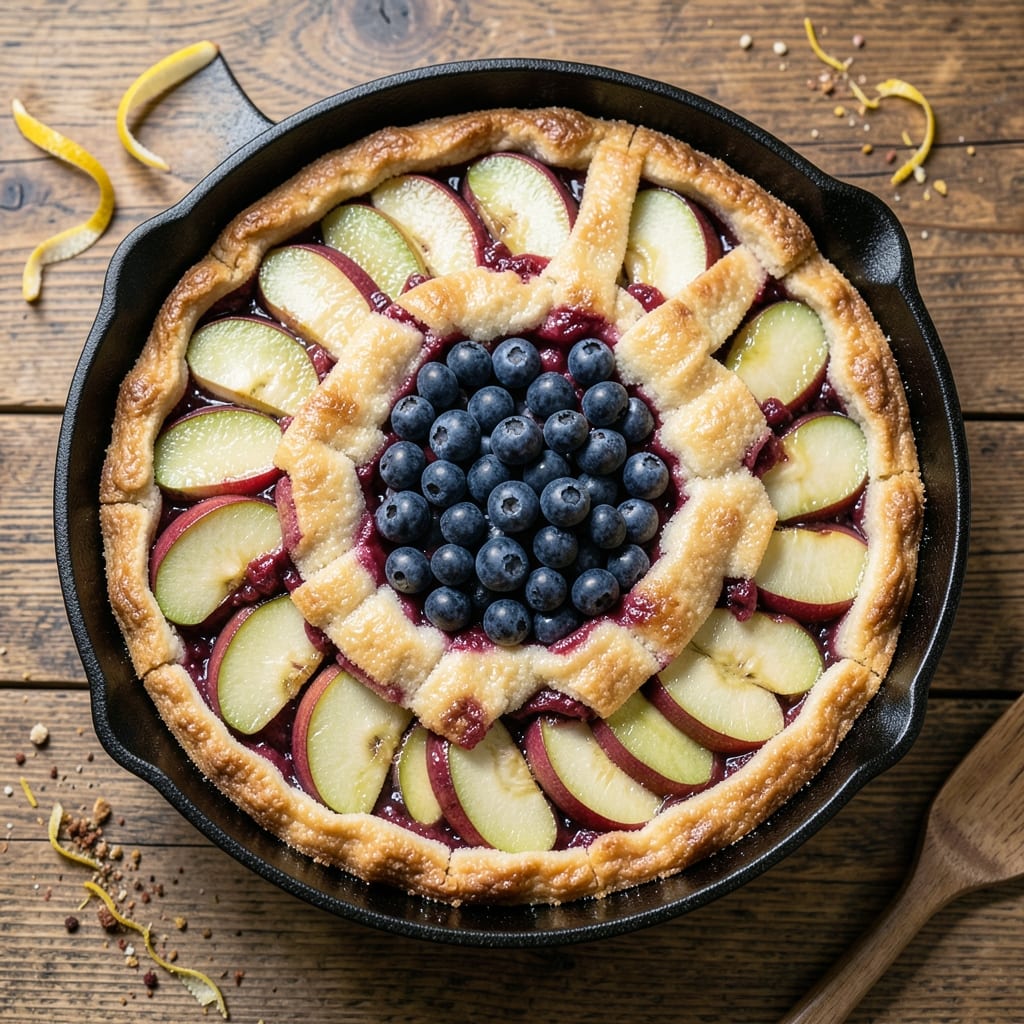 Apple Blueberry Dump Cake Recipe: Streusel Crown Magic in One Bowl