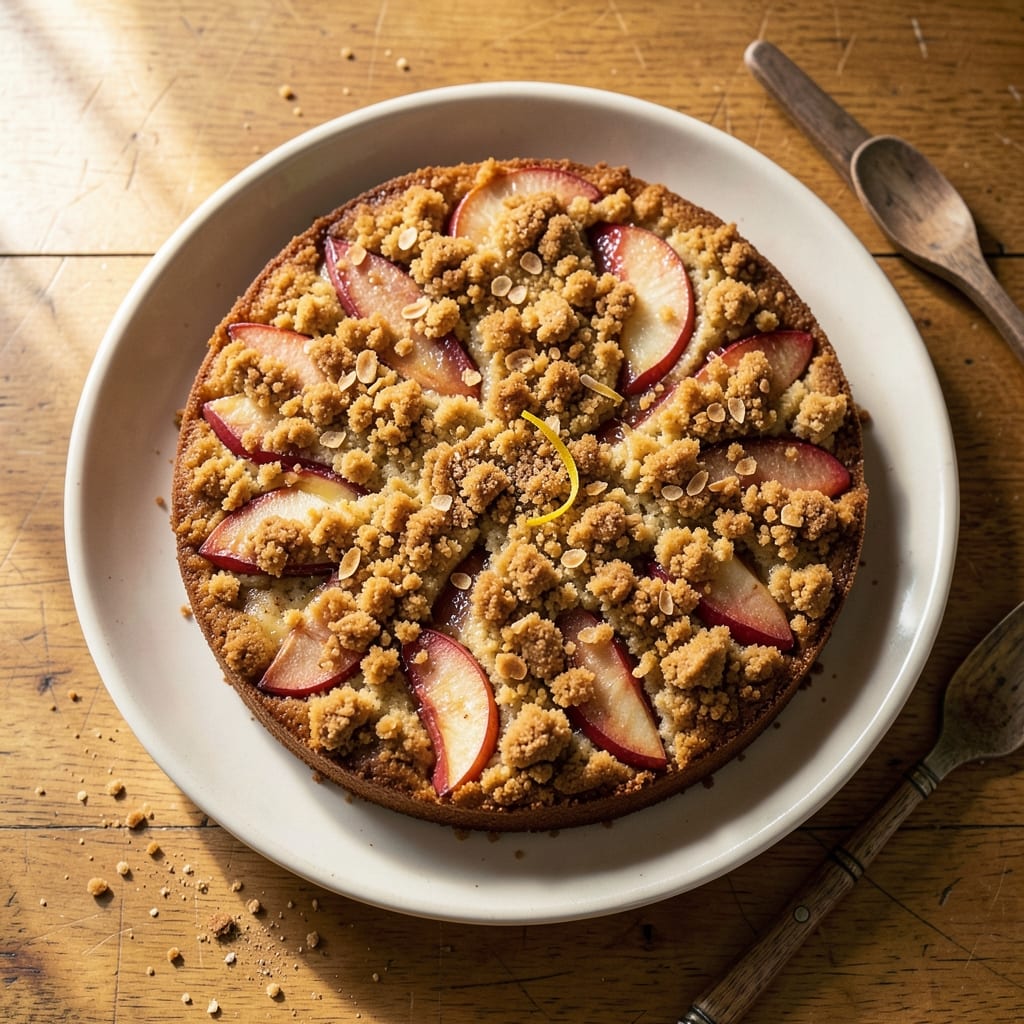 Martha Stewart's Apple Crumb Cake Recipe: Warm Spice and Buttery Streusel Harmony