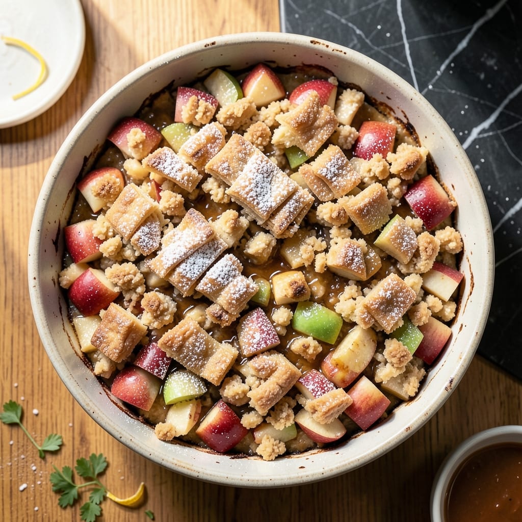 Apple Pie Crumble Cake Recipe: Spiced Apple Crunch With Buttery Streusel Top