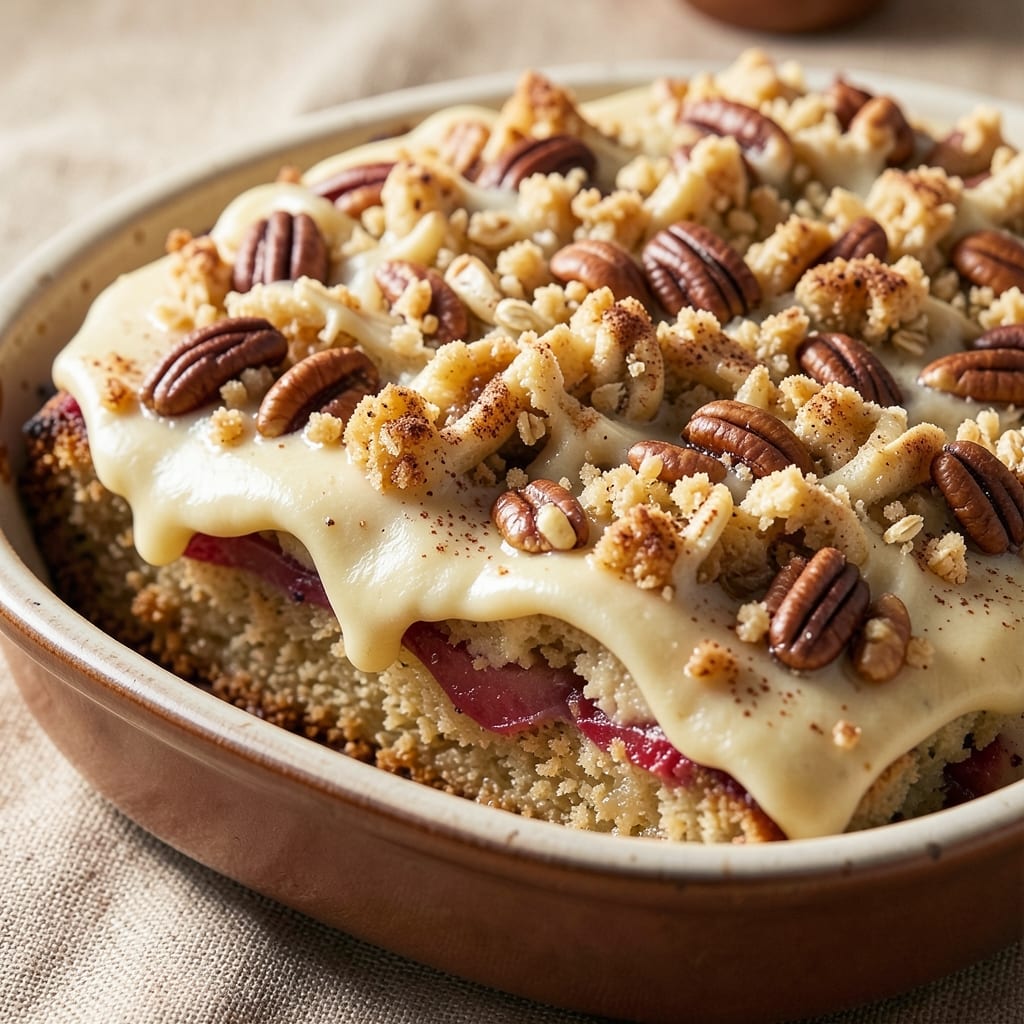 Apple Pecan Coffee Cake Recipe: Crunchy Top, Moist Apple-Pecan Layers