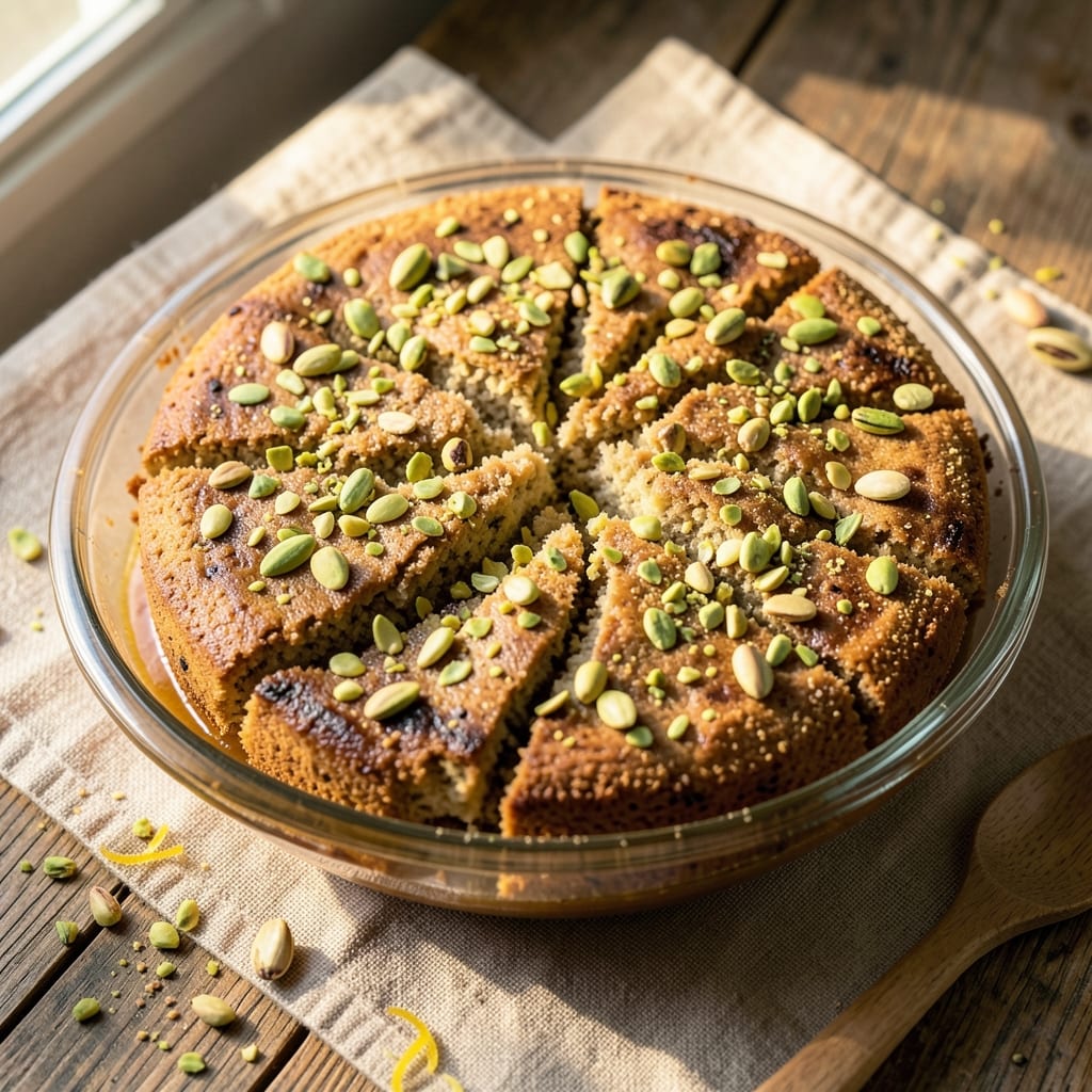 Almond Flour Pistachio Cake Recipe: Nutty Crunch With Moist Layers Inside