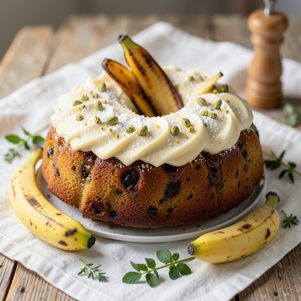 Banana Bundt Cake Recipe UK: Caramelized Top Magic With Buttery Streusel Twist