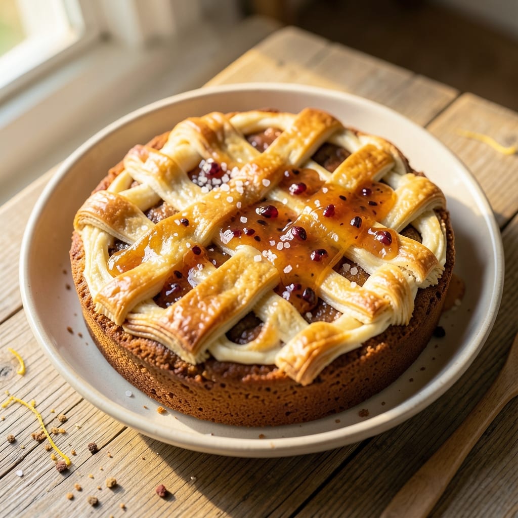 Apricot Danish Coffee Cake Recipe: Flaky Layers with Jam-Stuffed Swirls