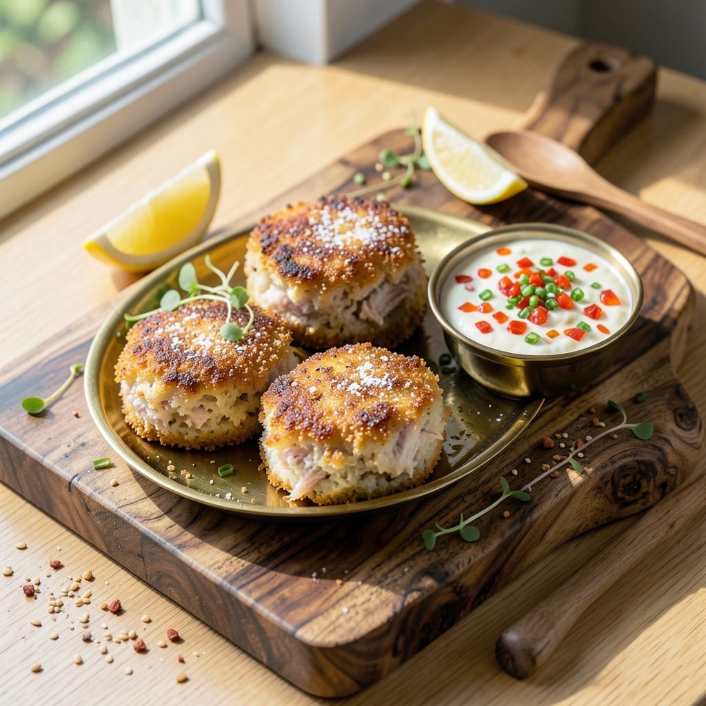 Award Winning Maryland Crab Cakes Recipe: Golden Crunch and Zesty Lemon Aioli