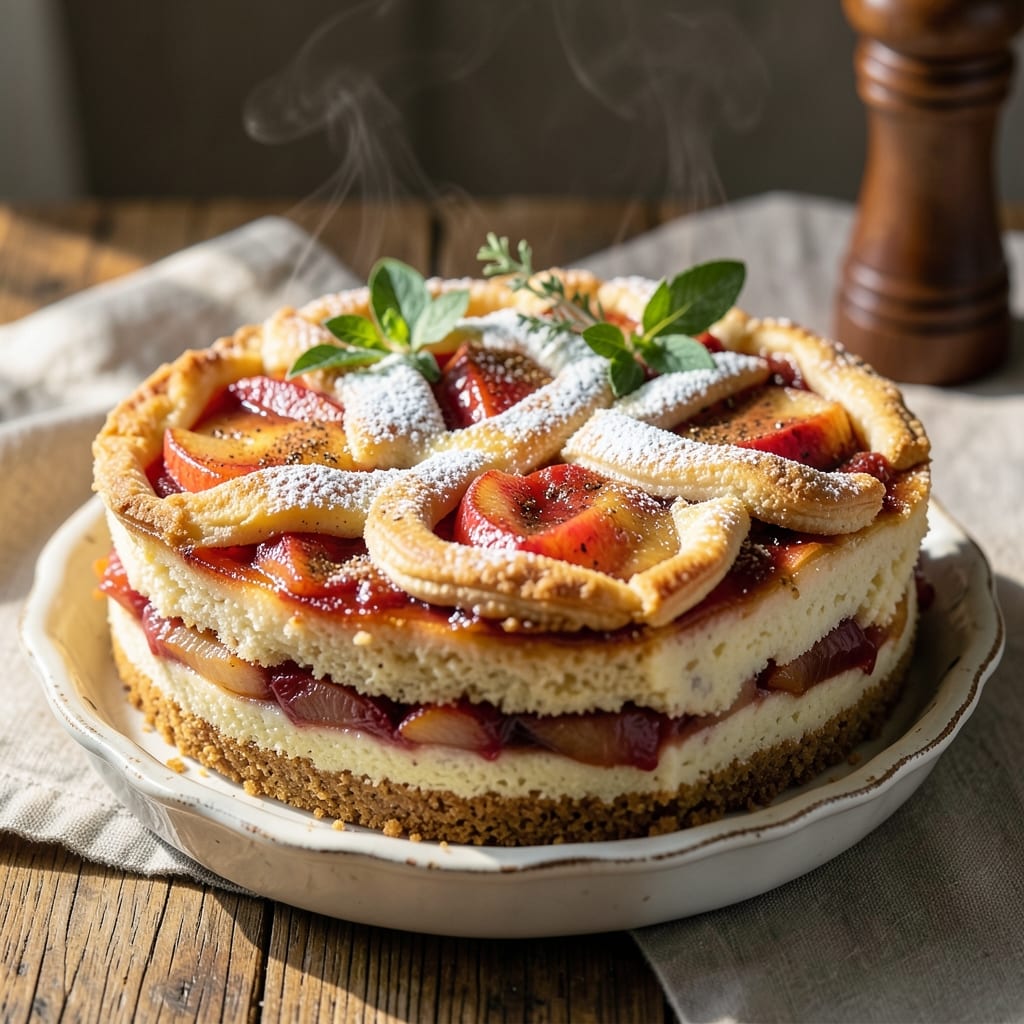 Apple Tart Cake Recipe: Buttery Streusel Hugs Spiced Apple Layers