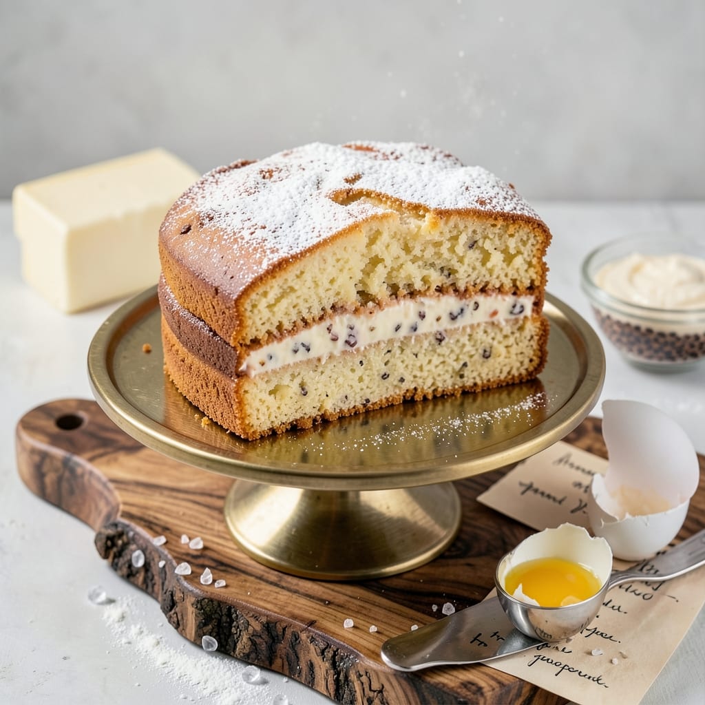 Anna Olson's Pound Cake Recipe: Vanilla Bean Swirls and Buttery Crust Harmony
