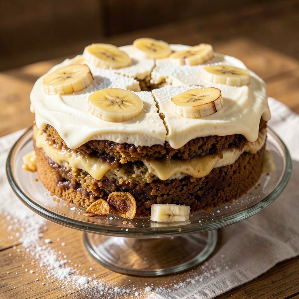 Banana Cake Recipe Taste: Warm Spice and Caramelized Banana Swirls