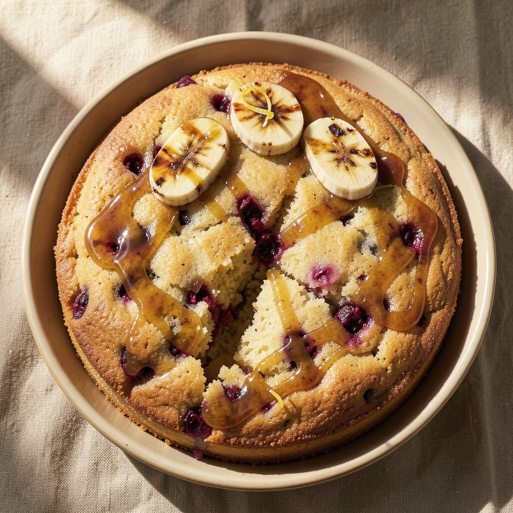 Banana Cranberry Cake Recipe: Tart-Sweet Balance With Moist Layers