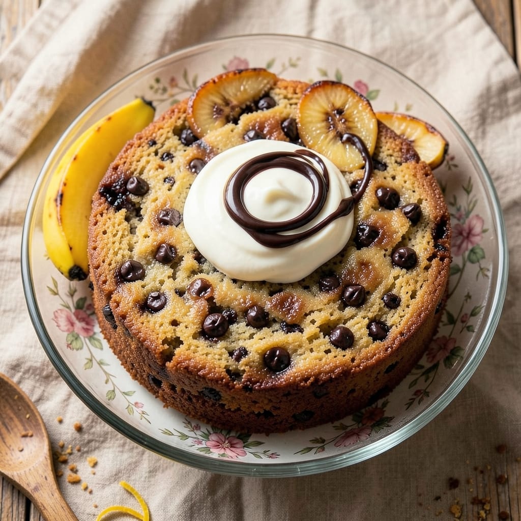 Banana Chocolate Yogurt Cake Recipe: Fudgy Layers With Caramelized Banana Streaks