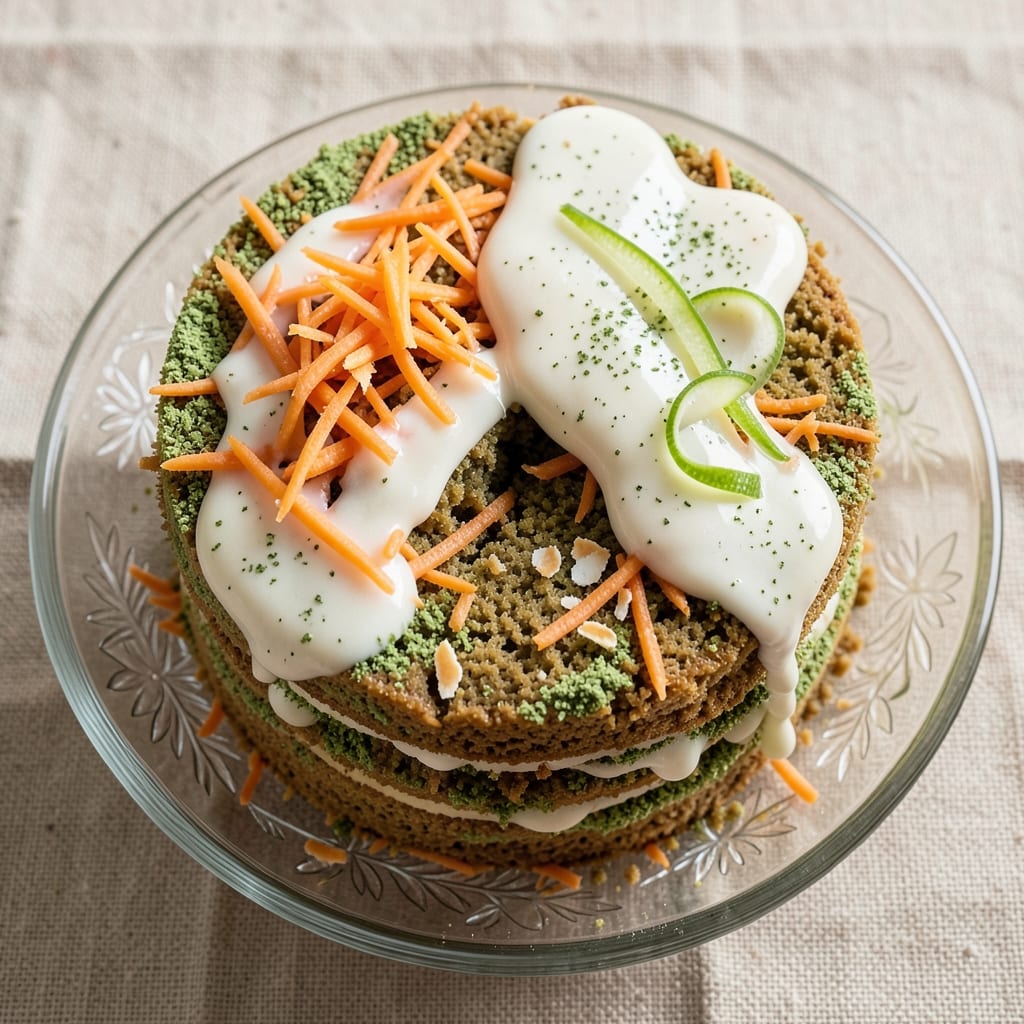 Asian Carrot Cake Recipe: Matcha-Ginger Moisture With Crunchy Sesame Crown