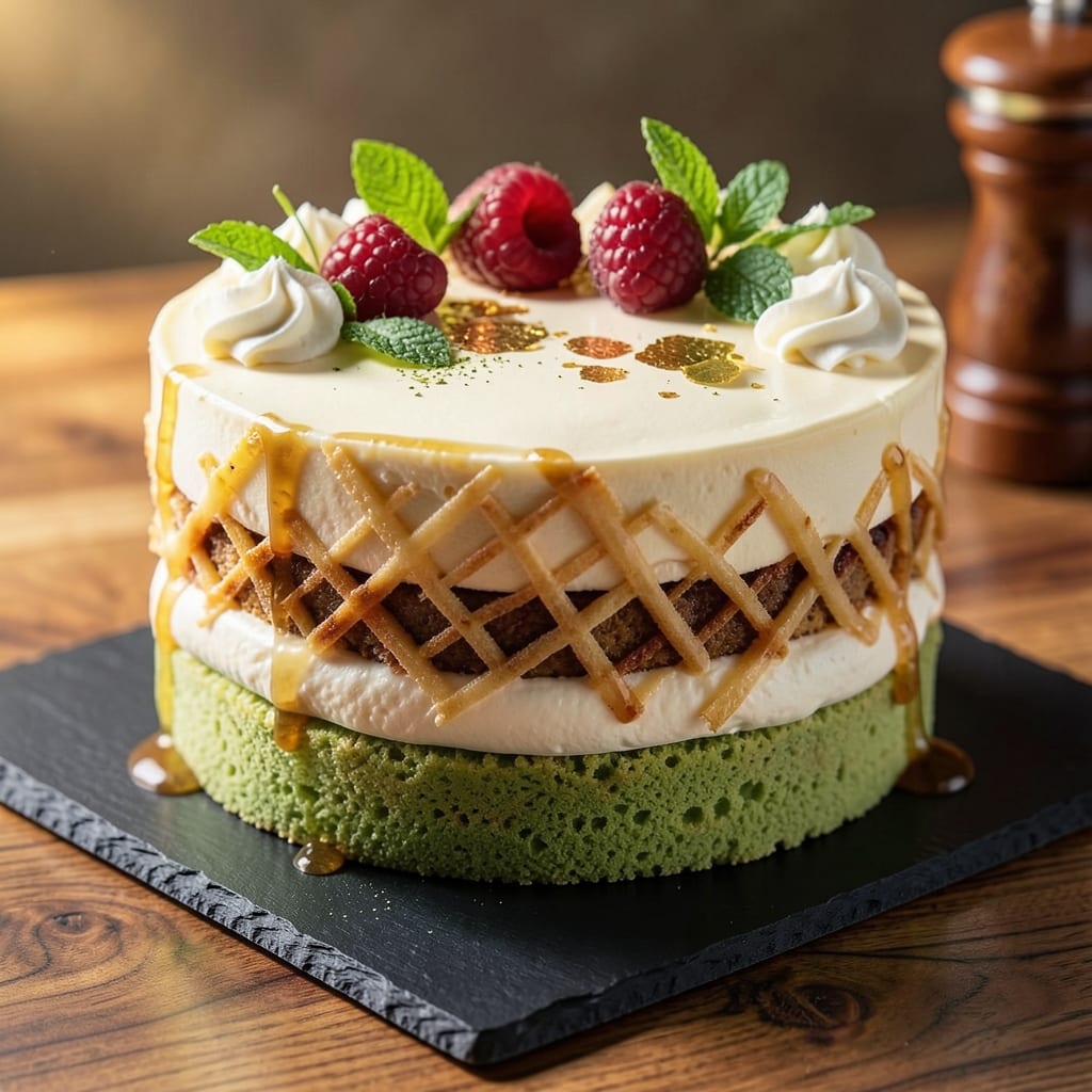 Asian Cream Cake Recipe: Silky Matcha and Red Bean Layers