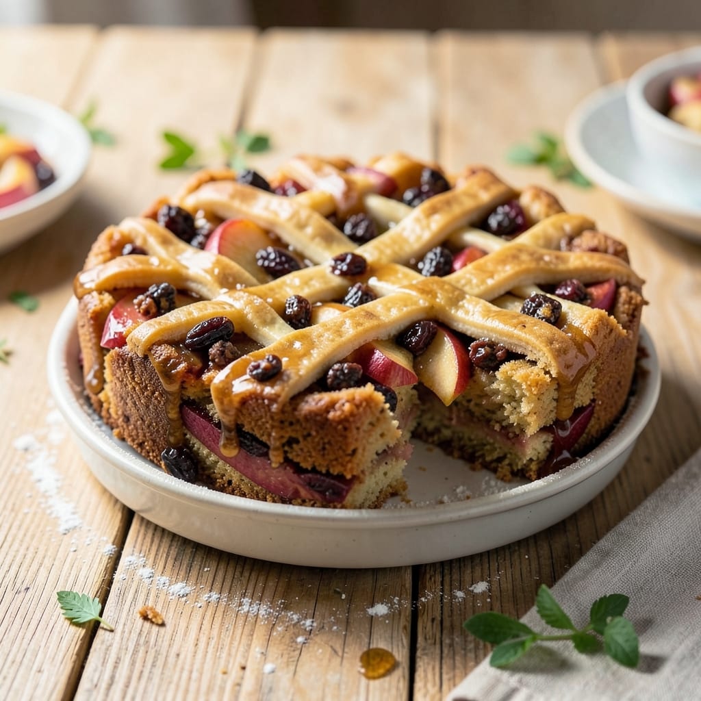 Apple and Mincemeat Cake Recipe: Spiced Fruit and Buttery Streusel Crunch Fusion